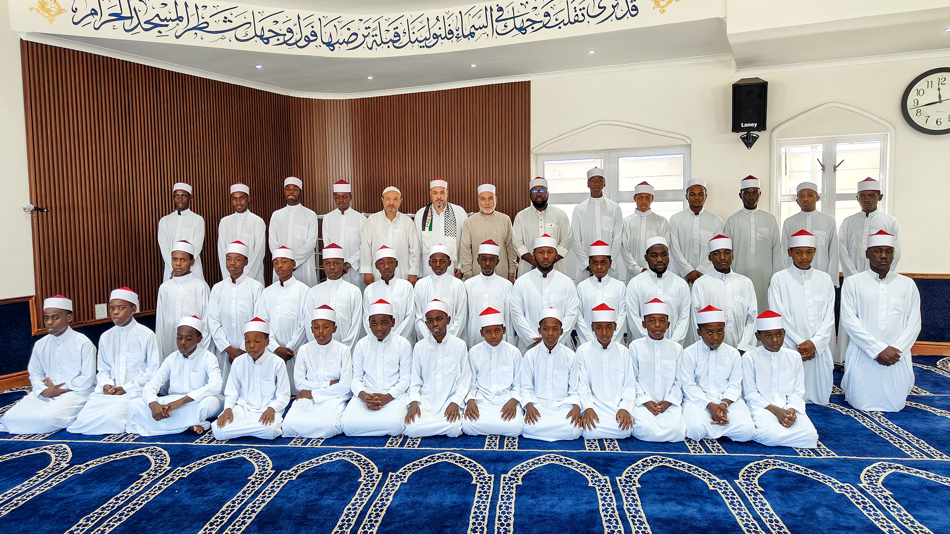 annur educational center orphan students in capetown mosque