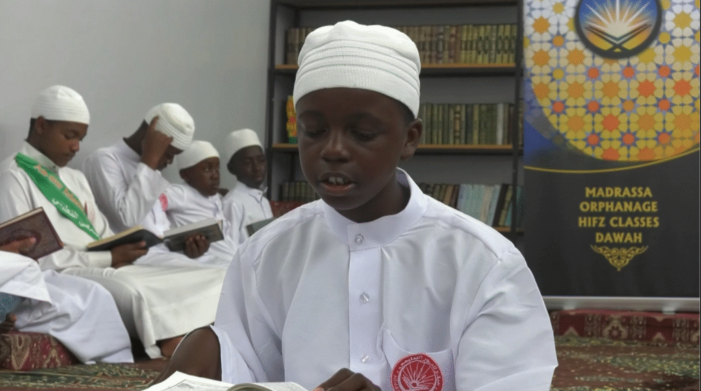 one of annur new muslims learning quraan