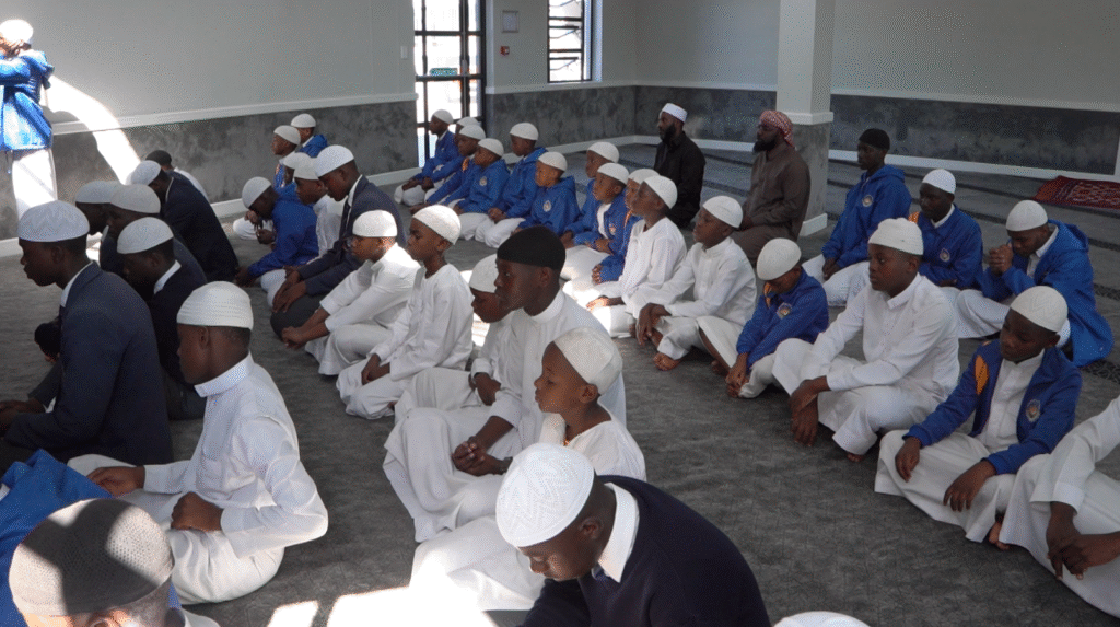 annur orphans are attending one of their classes at annur centre in capetown