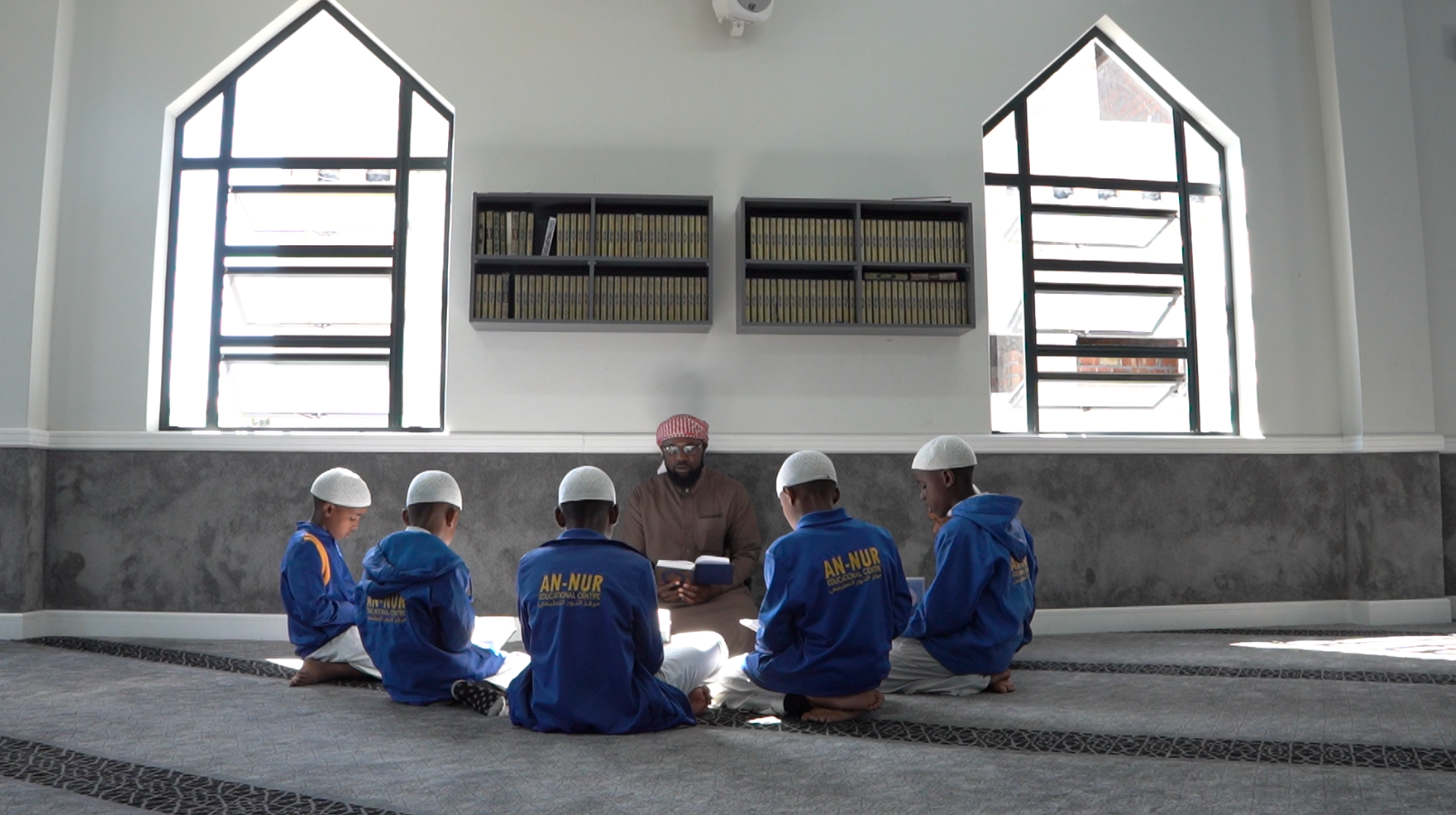 annur orphans are attending one of their classes at annur centre in capetown