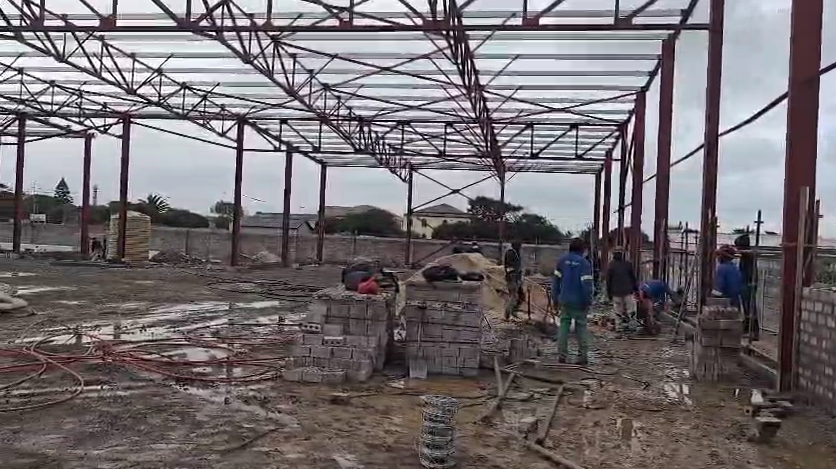 an image of construction of annur Waqf Project: Building a Sustainable Future for Orphans and Students in Cape Town